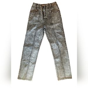 HAPPY X NATURE Jeans Size 29 Ultra High Rise Boyfriend Seamed Acid Wash  $98 NWT